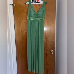 David’s Bridal Green Dress